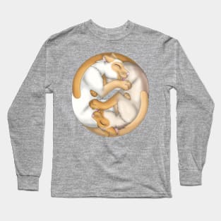 Yin-Yang Cats: Red Point Long Sleeve T-Shirt